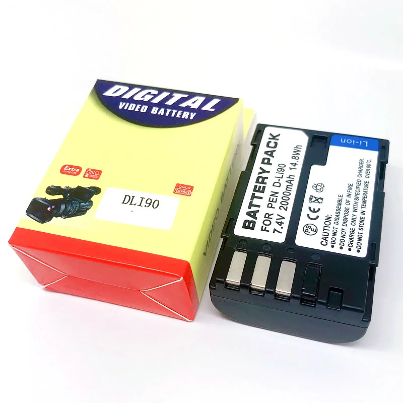 

D-LI90 DLI90 D LI90 Battery For PENTAX 645 645D 645Z K-1 K-01 K-3 K-5 K-5D K-5IIs K-7 K-7D K1 K01 K3 K5 K5D II 2 K5IIs K7 K7D
