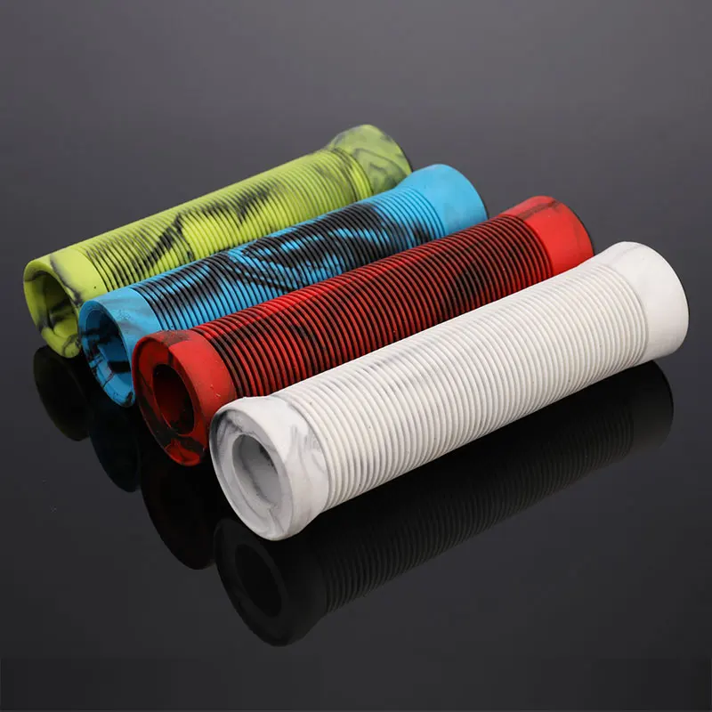 1pair Scooter Grips TPR Grips Bike Grips Handlebar Grips Anti-Slip Bicycle Grips