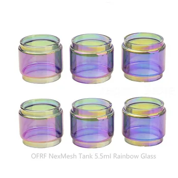 

2PCS OFRF NexMesh Tank 5.5ml Rainbow Transparent Expansion Glass Tube Replacement