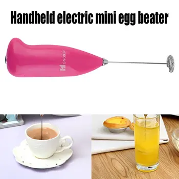 

Coffee Milk Frother Wand Handheld Electric Foam Maker for Coffee Milk Durable Drink Mixer With Stainless Steel Whisk