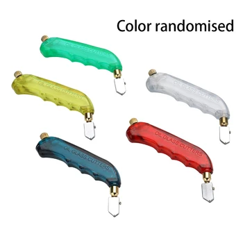 

Glass Cutter Portable Tile Grip Hard Cutting Stained Random Color Repair Mirror Tungsten Carbide Hand Tools Handheld 0iled
