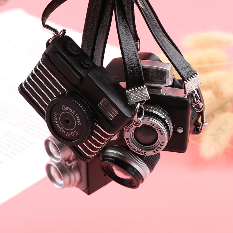 Mini Doll Accessories Digital Camera Dollhouse Miniature Decoration Toy For Children Gift
