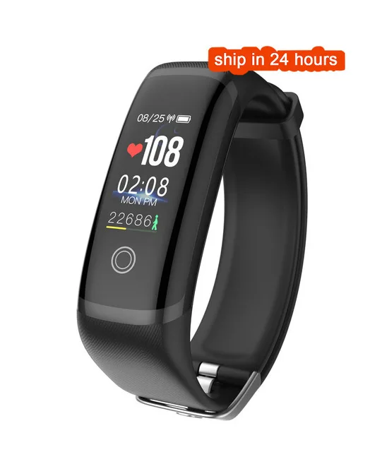 Black 2 Умный Браслет M4, монитор сердечного ритма, Bluetooth, фитнес-трекер, часы, напоминание о звонках, смарт-браслет для бега, спорта - Цвет: Black 2