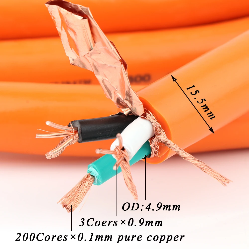 P089G Hi End 5N OFC Reines Kupfer Hifi Audio US Netzkabel Kabel Hifi AC Netzkabel – Detail 2