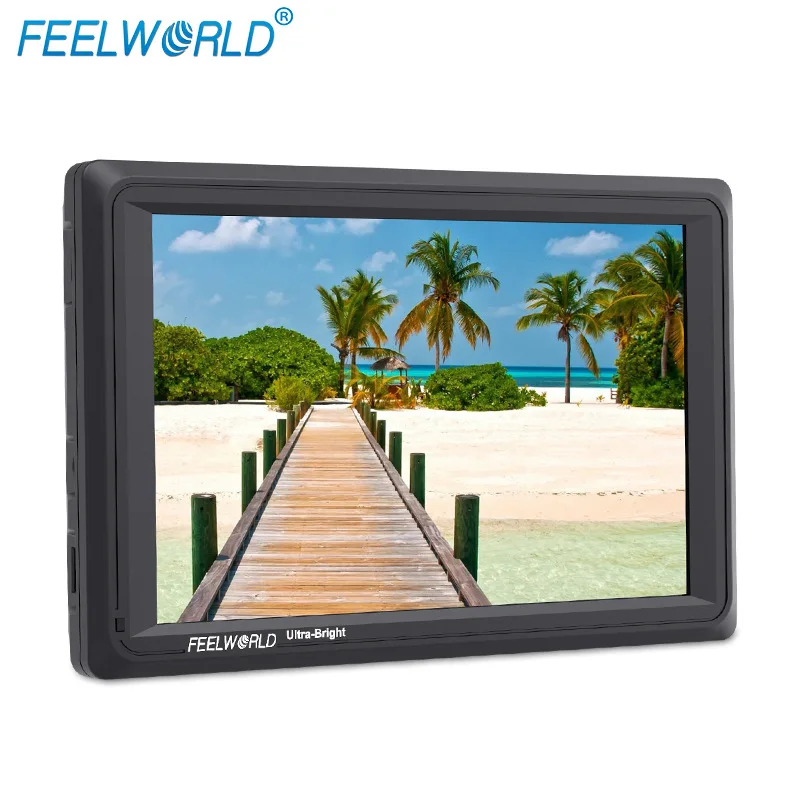 

FEELWORLD FW279S Monitor 4K 7 Inch Viewable 3G-SDI Mini HDMI on Camera DSLR Field Monitor 4K HDMI 1920X1200