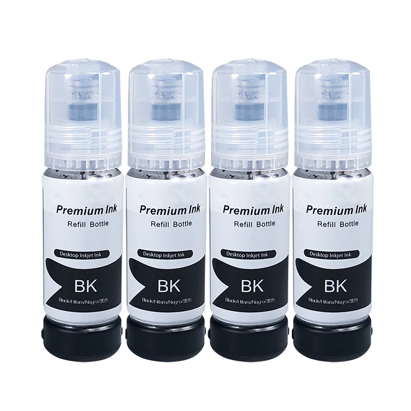 Mambaink botella de tinta, kit de recarga de tinta para impresoras Epson EcoTank  L386 L486 L382 L605 L1455 L566 L655 T664 T6641, 70ml|Kits de recarga de  tinta| - AliExpress