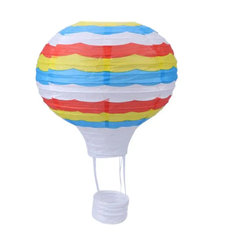 Воздушный шар, Висячие бумажные фонари 12 дюймов, украшение для свадьбы, дня рождения, вечеринки, торговый центр, бар, декор для потолка, шар, бумажные фонари - Цвет: Многоцветный