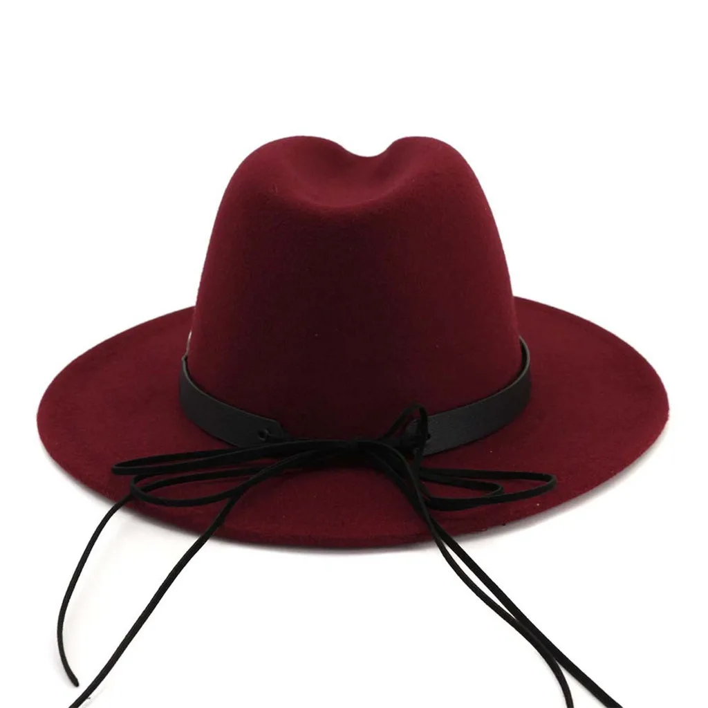 Зима Осень имитация шерстяные шляпы для женщин мужчин дамы Топ джаз шляпа Европейский Американский Круглый шапки котелок шапки chapeu