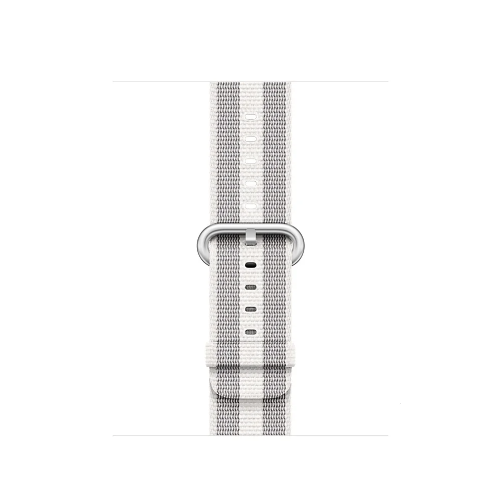 Новая дышащая нейлоновая Спортивная петля для apple watch series 3 2 1 ремешок для iWatch 42 мм 38 красочный ремешок для часов Пряжка