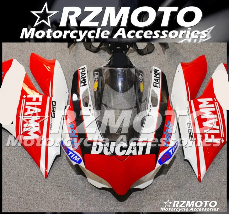Мотоциклетный обтекатель abs подходит для DUCATI 899 1199 2012- корпусные детали прессформы Магазин № 0448