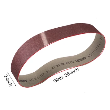 

uxcell Sanding Belt Abrasive 120 Grit 3pcs