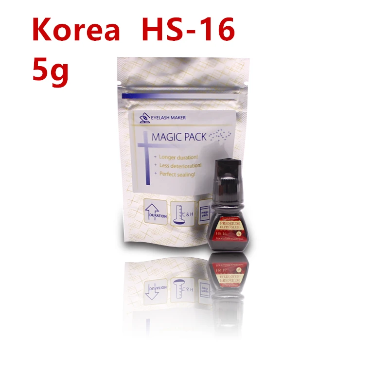 

Free Shipping Newest 1 bottle 5g Korea HS Glue 1-2s Dry Time Fastest for Eyelash Extensions Latest Most Powerful Adhesive