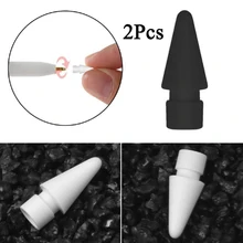 2 шт. Запасной наконечник Замена для Apple Pencil iPad Pro стилус ручка для тачскрина