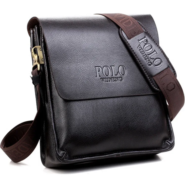 

Foreign Trade Cross Border Polo Men's Bag MEN'S Single-shoulder Bag Business Shoulder Bag Casual Leather Bag AliExpress Document