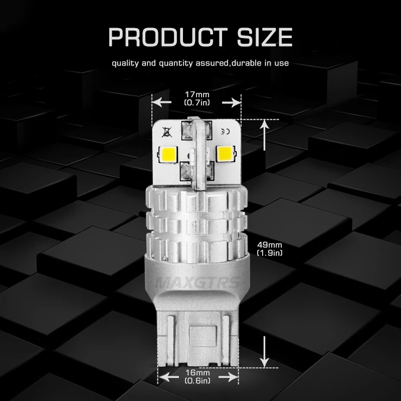 2 шт. T20 светодиодный CANBUS 7443 7440 W21W W21/5 W 3030SMD автоматический светодиодный фонарь заднего хода лампы автомобиля сигнала поворота лампы 6000K белый красный