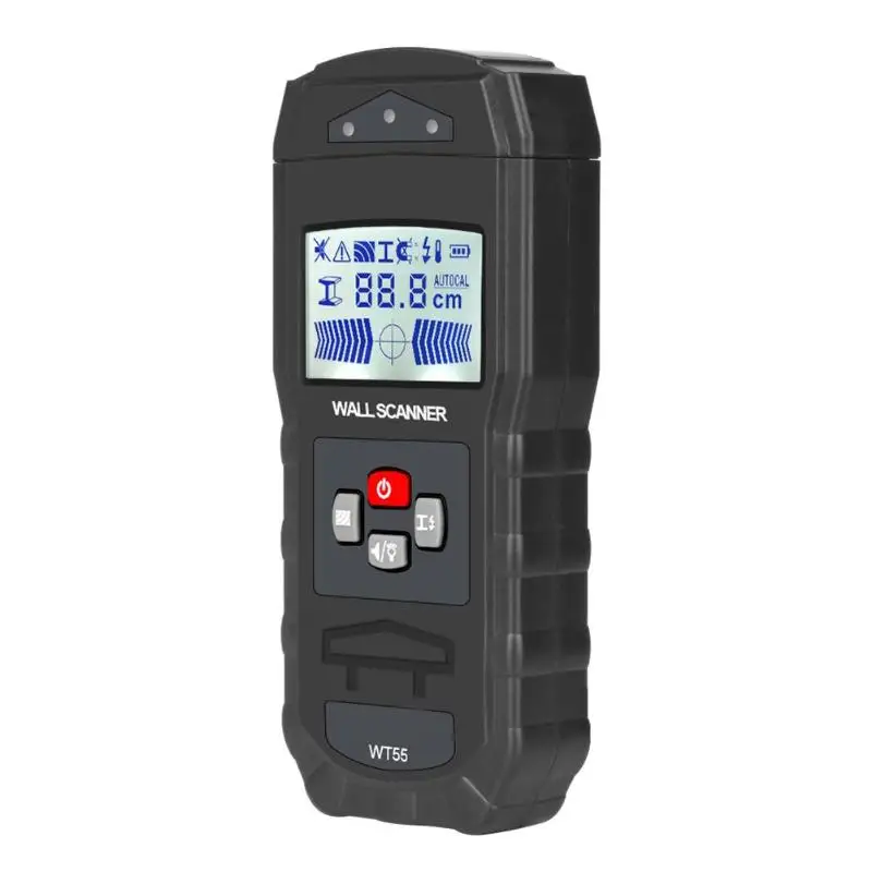 Handheld Fast Wall Detector Digital Display Metal Wood Beam Charged Wire Electric Box Detect Electronic Measuring Instruments