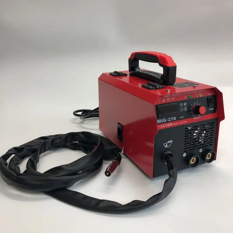 Mini gas shielded welding machine/small welding machine 220V household 2