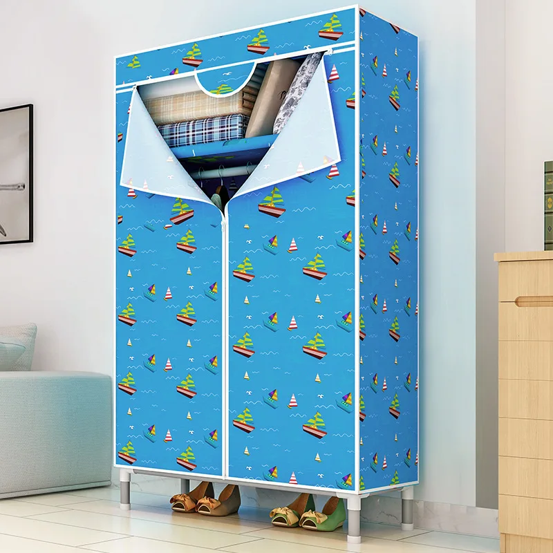 

wardrobe simple cloth wardrobe cloth art storage cabinet simple modern economic single wardrobe