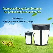 Настенный светильник 6 светодиодный светильник с двумя режимами солнечной энергии водонепроницаемый светильник для забора настенный ландшафтный светильник для украшения сада