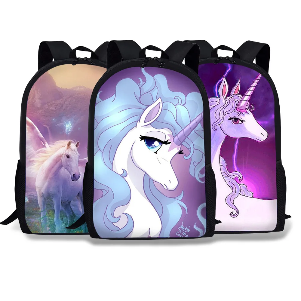 

CHILDREN'S School Bags Unicorn Anime Peripheral Backpack Cartoon Unicorn Backpack Children