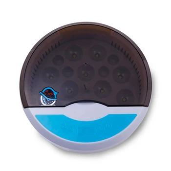 

New Digital Temperature Small Brooder 9 Mini Hatchery Egg Incubator Hatcher for Chicken Duck Bird Pigeon Quail LED egg light