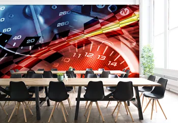 

[Self-Adhesive] 3D Speedometer 2356 Wall Paper mural Wall Print Decal Wall Murals