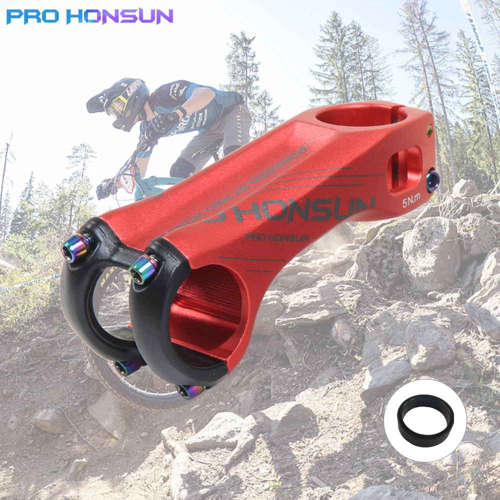 TANKE MTB Power Vorbau CNC Aluminium Legierung Straße/Mountainbike Vorbau 17 Grad 70 MM/90 MM 31,8*28,6 MM XC MTB AM Bice Lenker Teil – Detail 13