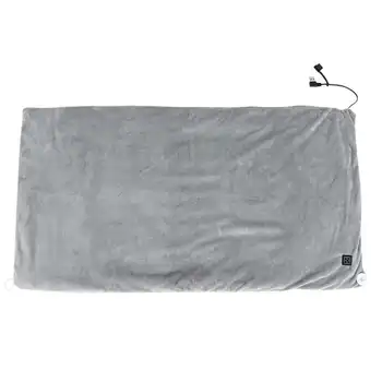 

Small Case Container Multi-Functional Heating Pad Shawl Shoulder Therapy Pain Fatigue Relief Heating Blanket (Gray) for