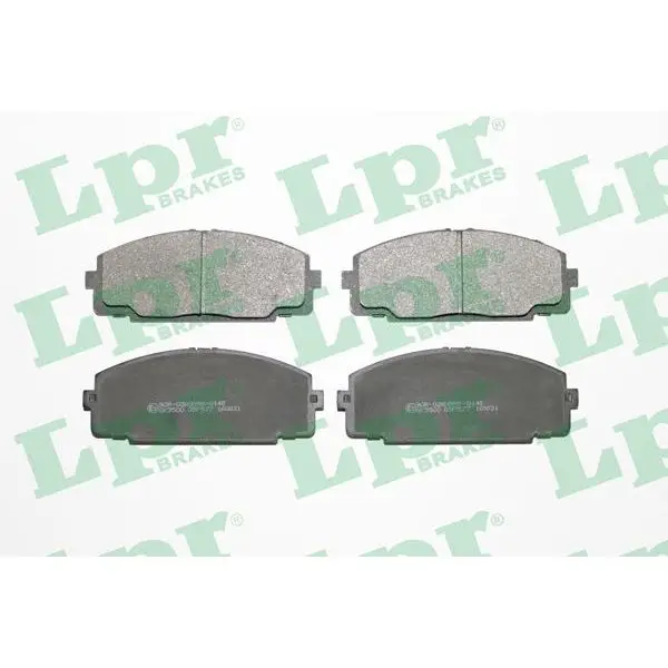 Колодки тормозные TOYOTA HIACE 2.0-2.7 84- передние LPR 05P577