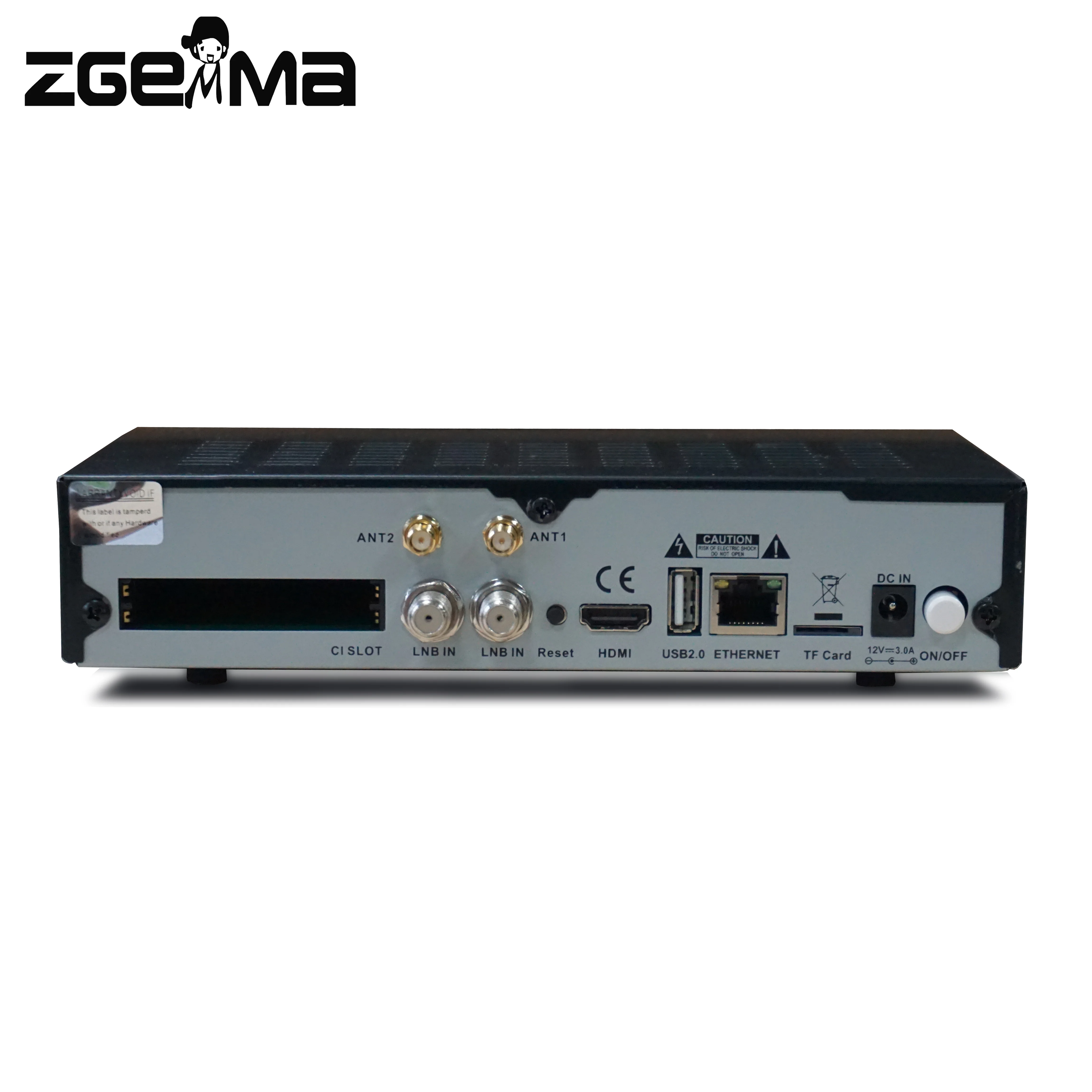 2pcs/lot 4K UHD Zgemma H9 TWIN 2*CI+Linux E2 2*DVB-S2X IPTV twin Satellite TV Receiver T2-MI WIFI Built-in