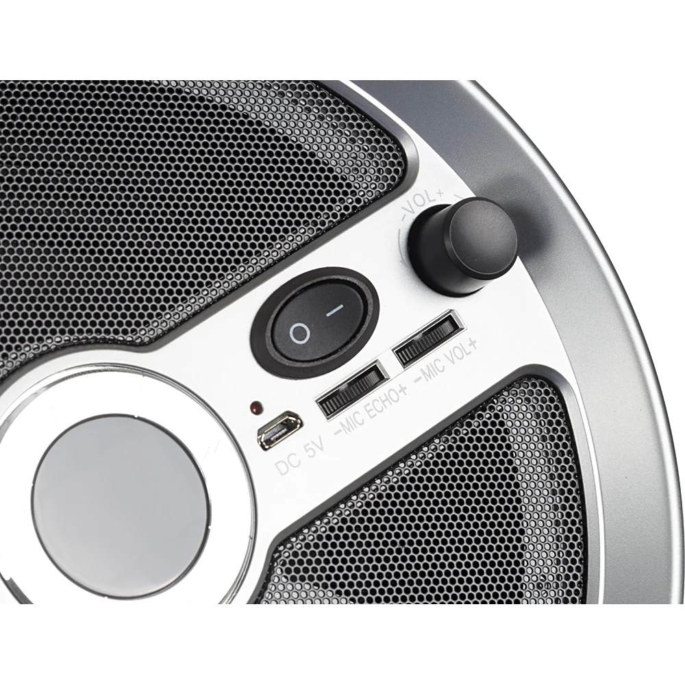 column port. this gm-885b black 18w 2.0/bt/3.5jack/usb 3000mah