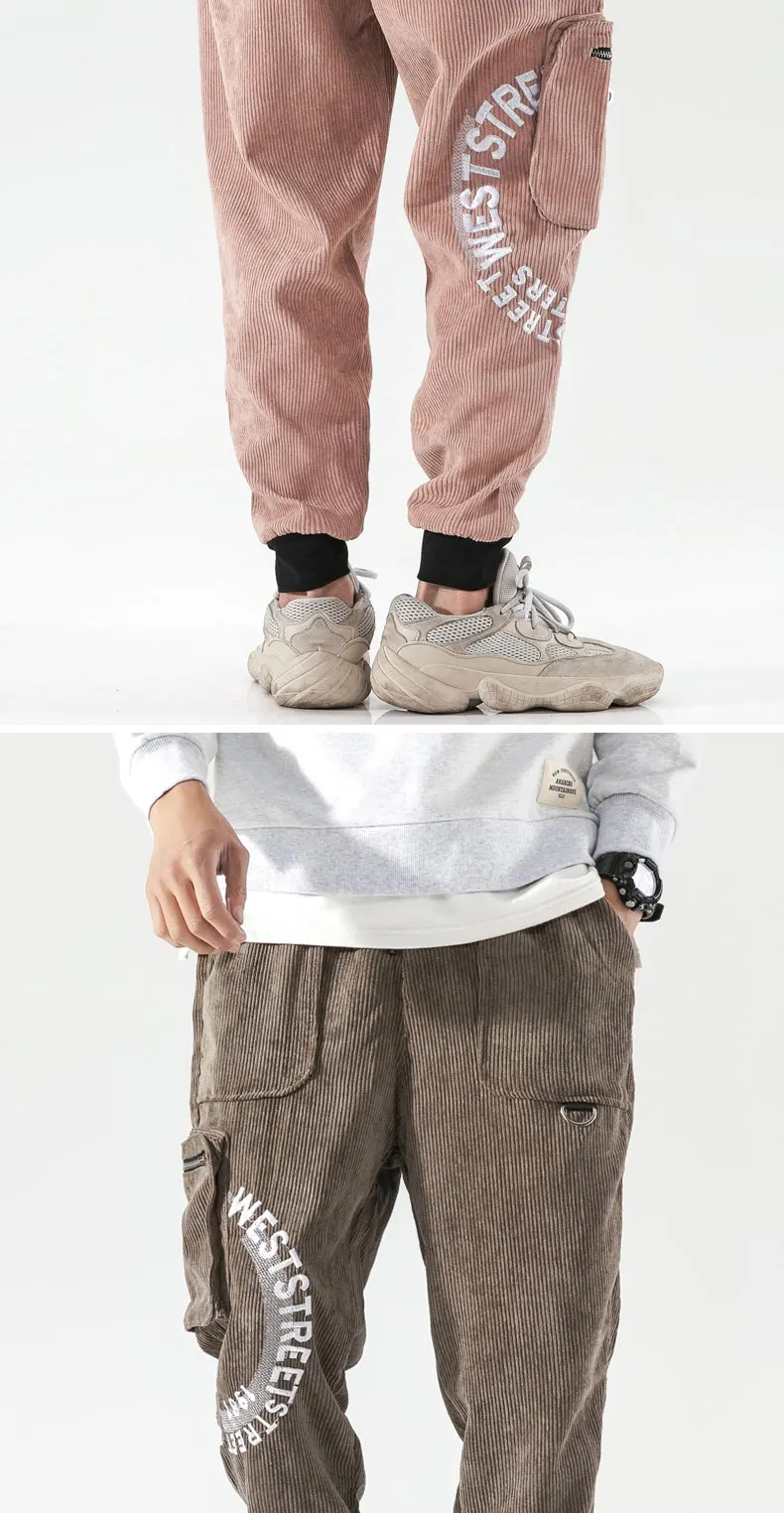 VODOF мужские повседневные удобные шаровары свободные Homme Jogger брюки на шнурке мужские брюки плюс размер брюки в китайском стиле