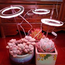 

Full Spectrum LED Grow Light Angel Ring For Indoor Plant Flower 5V USB Phytolamp Hydroponic Succulent Growth Plant Lamp