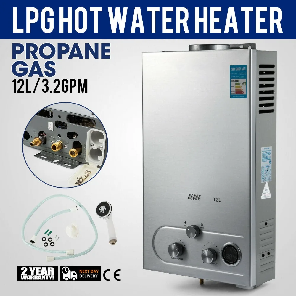 Водонагреватель 12 л водонагреватель бойлер с природным газом|Детали инструментов| |