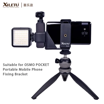 

Mobile Phone Securing Clip Bracket Mount Desktop Tripod for DJI Osmo Pocket Phone Clip Holder Handheld Gimbal Camera Accessories