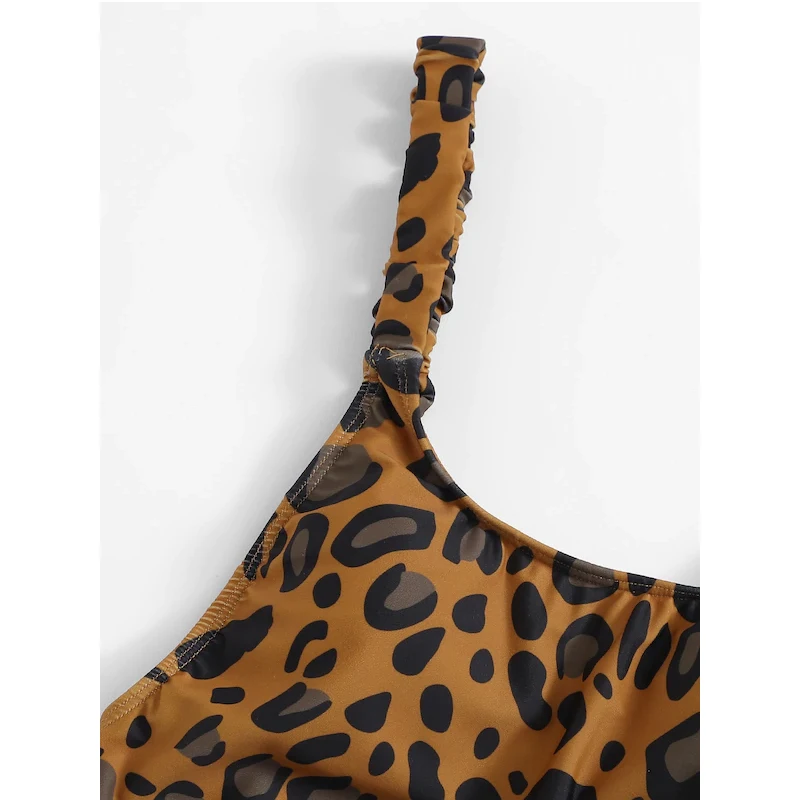 2020 New Sexy Scoop Neck Monokini Women Leopard Print Swimwear Backless Swimsuit S-L Girl Pullover Bathing Suit One Piece Suit 2020 New Sexy Scoop Neck Monokini Women Leopard Print Swimwear Backless Swimsuit S-L Girl Pullover Bathing Suit One Piece Suit