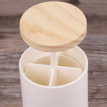 Автоматический всплывающий ватный тампон Диспенсер Для Зубочисток чехол домашний отель украшения 72XF