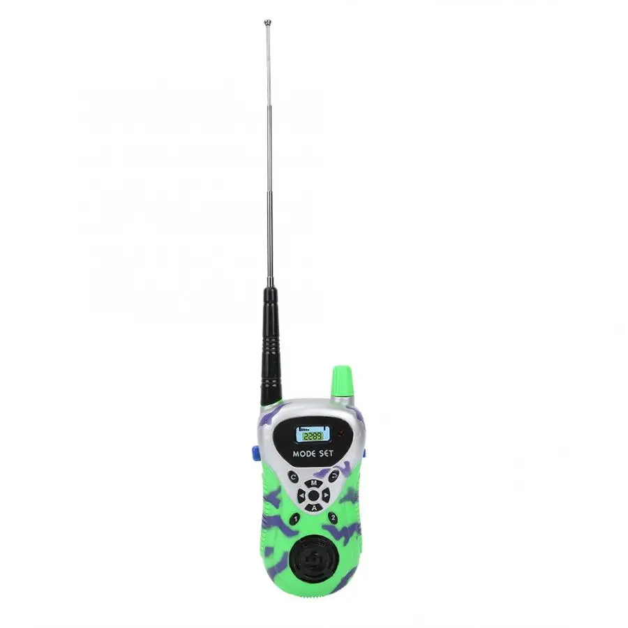 2 шт игрушка Walkie Talkie телефон детские игрушки электронные игрушки для детей Наружная игрушка родитель-ребенок Взаимодействие игра детский подарок