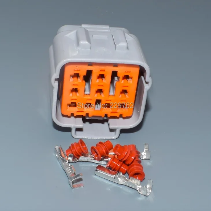 shhworldsea 10 Pin 2.0mm Female Male Waterproof Cable Auto Connector plug For Motors Cars 6195-0167 6195-0164