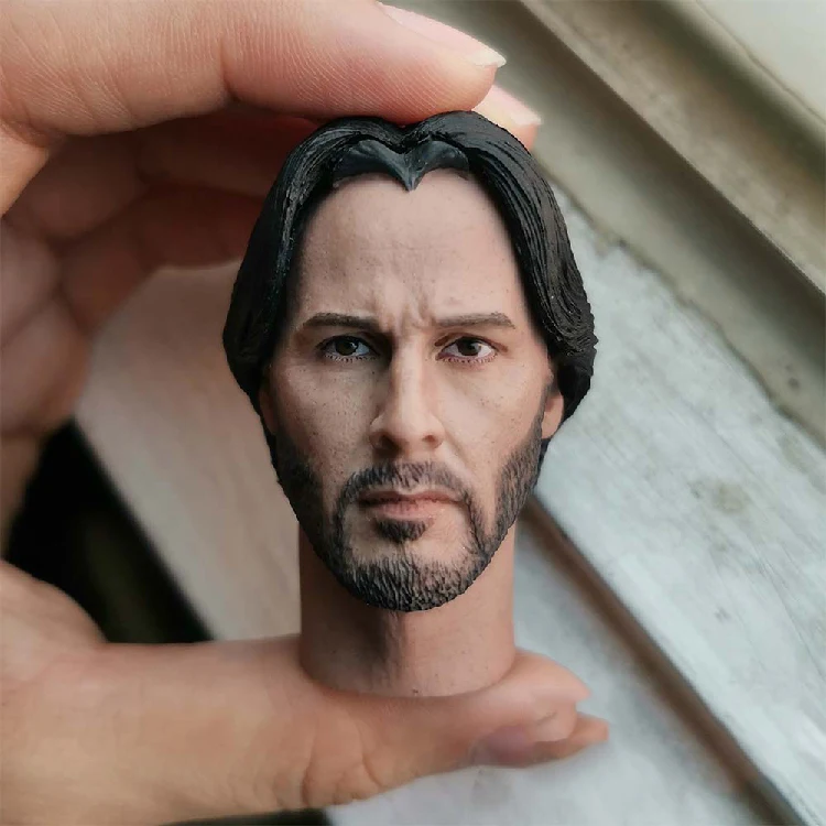 1/6 Keanu Ривз голова лепить 1,0 для 1" фигуры тела