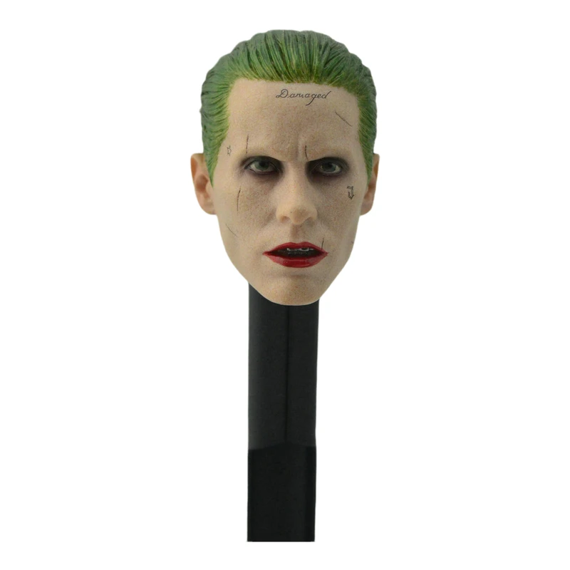 Jared Leto Joker 1/6 голова для горячих игрушек Аркхэм отряд самоубийц|head sculpt|1/6 head sculpt1/6 |