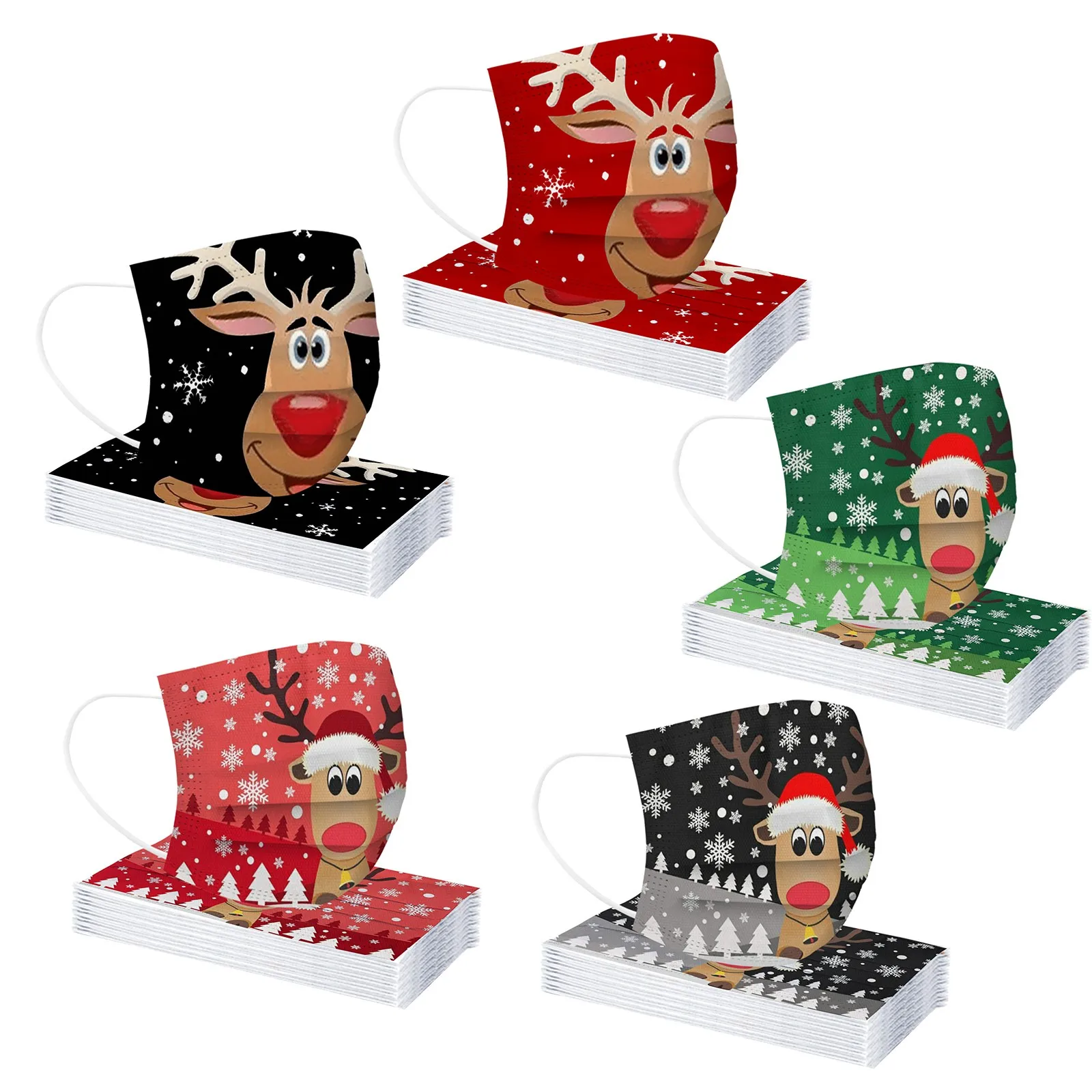 

Fast Delivery Within 24 Hours MÃ¡scara Child-Mask Disposable Face Mask 3Ply Ear Loop 10PCS Mask Bandage Mascarilla