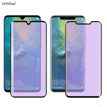 3D стекло для huawei P30 Pro mate 20 Pro mate RS анти-синее закаленное стекло для защиты экрана для OPPO Find X Xiaomi Mi Note 2