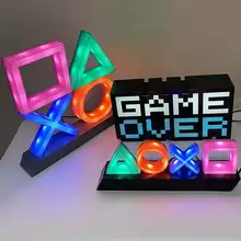 

Night Light Voice Control Game Icon Light For PS4 Playstation Player Commercial Colorful Lighting