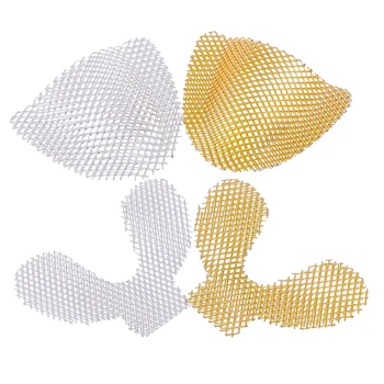 

20Pcs/Pack Stainless Steel Dental Impression Metal Net Tray Used For Strengthen Upper Teeth/Lower Teeth 2Colors