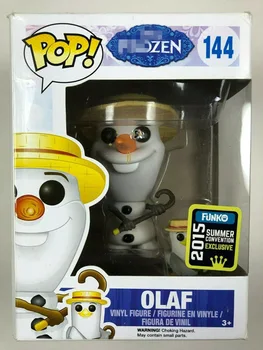 

2015 SDCC Exclusive Official Funko pop OLAF (Barbershop Quartet) Vinyl Action Figure Collectible Model Toy with Original Box