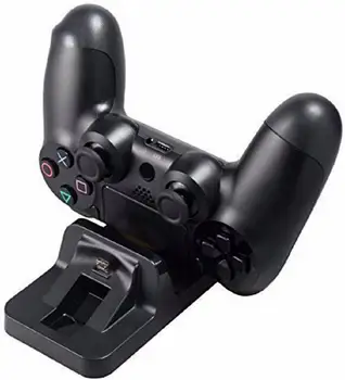 

USB Dual Charge Dock Gaming Controller Charging Stand Holder for Sony Play Station 4 PS4 Wireless Gamepad Controle Charger
