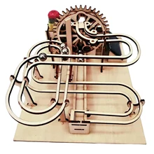 Jouet artisanal 3D en bois, Puzzle à billes solaire, cadeau pour adultes et adolescents, garçons et filles de 14 ans et plus, Kits de construction de maquettes à faire soi même