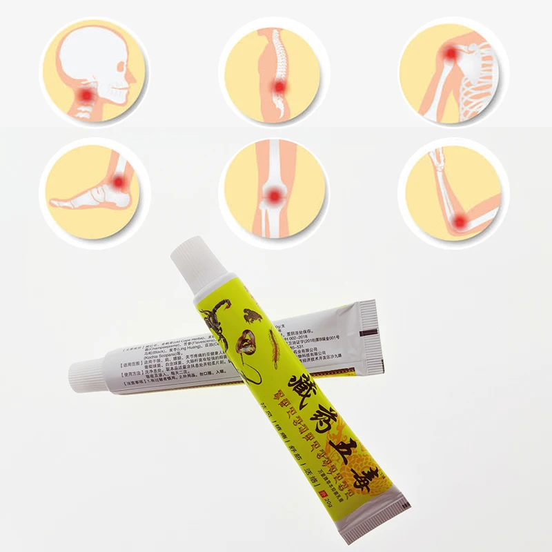 3pcs Medicine Herbal Pain Relieve Cream Suitable Rheumatoid Arthritis Joint Back Muscle Analgesic Balm Pain Relief Ointment A165
