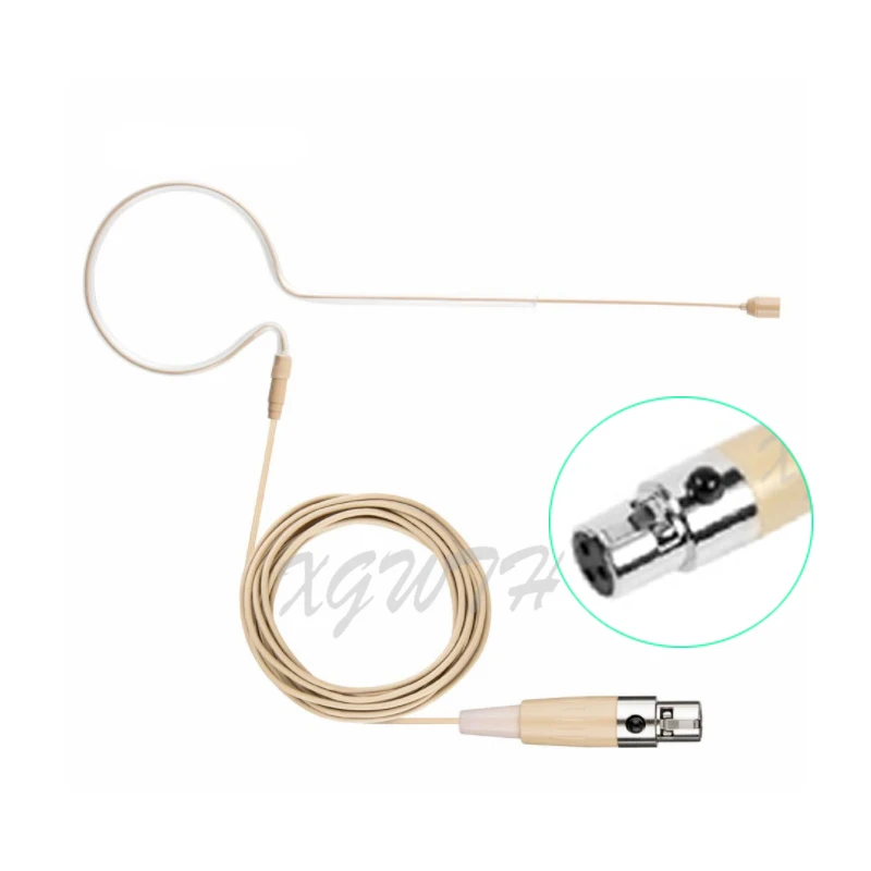 Гарнитура микрофон 3 Pin Mini XLR микрофон для AKG Samson Беспроводная система и передатчик